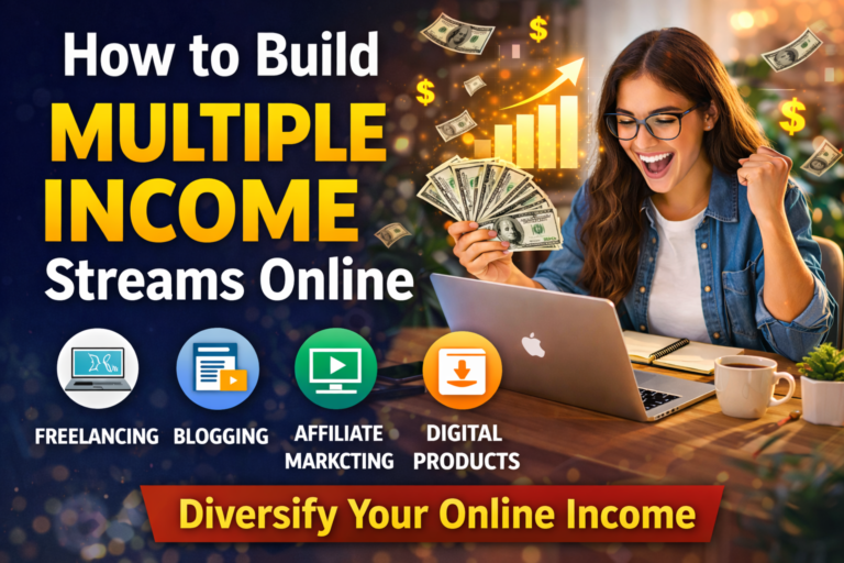 How to Build Multiple Income Streams Online