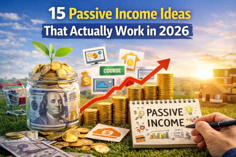 15 Passive Income Ideas That Actually Work in 2026